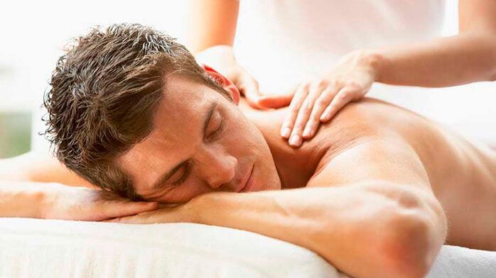 massage voor de behandeling van cervicale osteochondrose