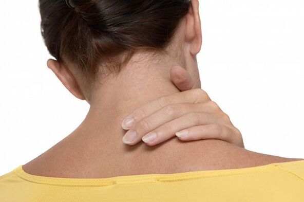 nekpijn als symptoom van cervicale osteochondrose
