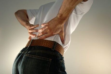 Low's Pain is een teken van osteochondrose